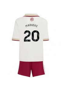 Arsenal Noni Madueke #20 Babyklær Tredje Fotballdrakt til barn 2025-26 Korte ermer (+ Korte bukser)